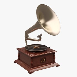 modèle 3D de Phonographe vintage - TurboSquid 1988831