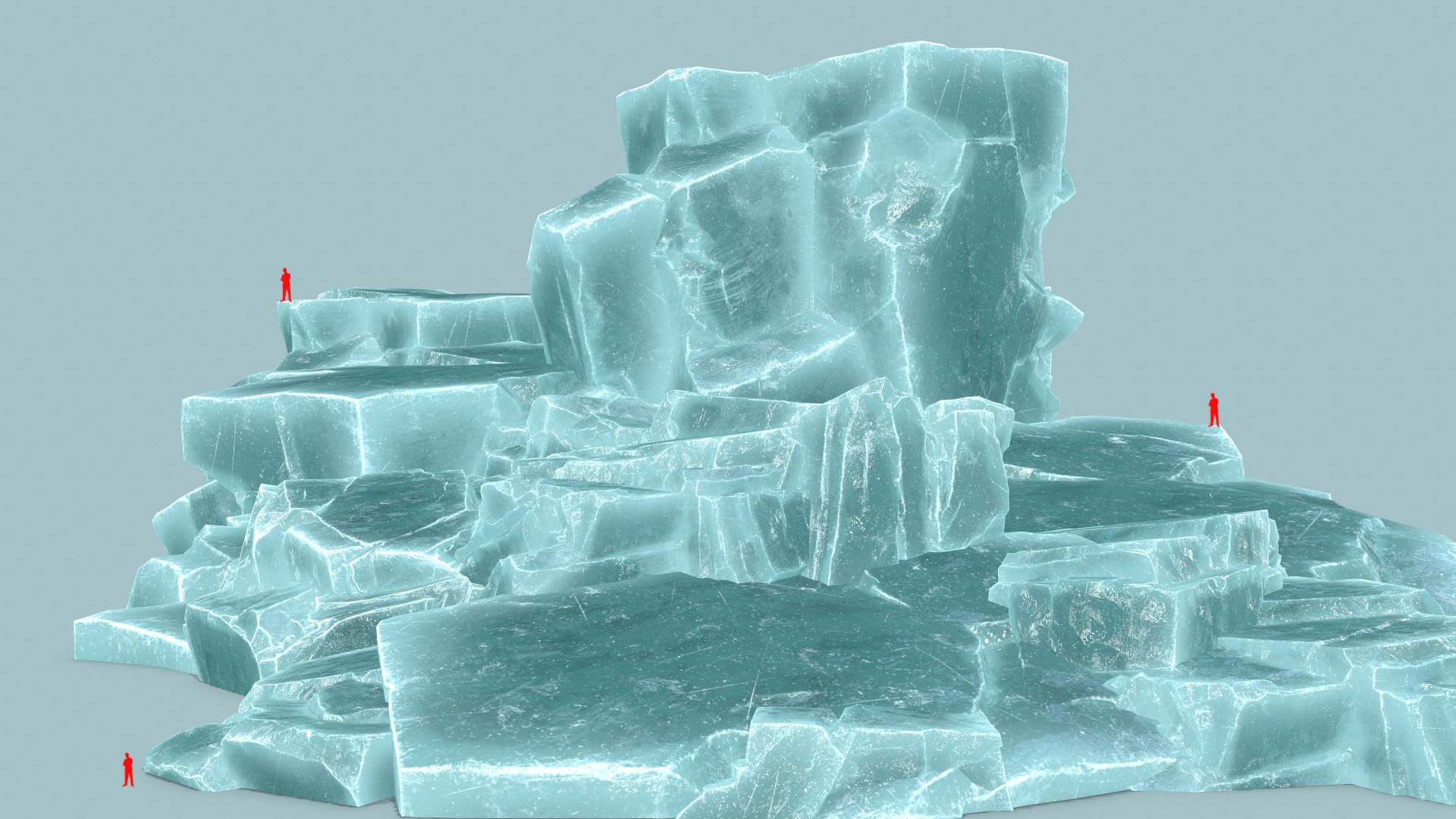Ice rocks model - TurboSquid 2168152