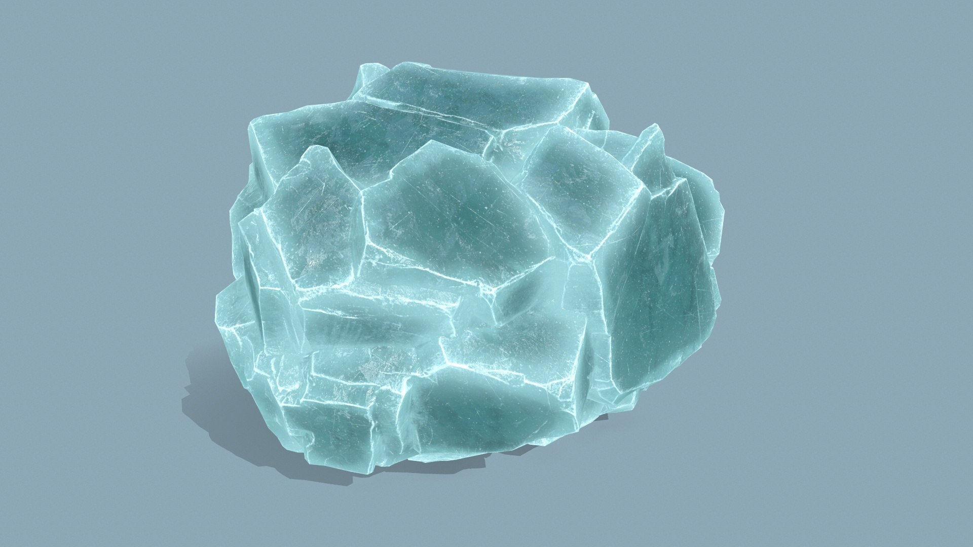 Ice Rocks Model - TurboSquid 2168152