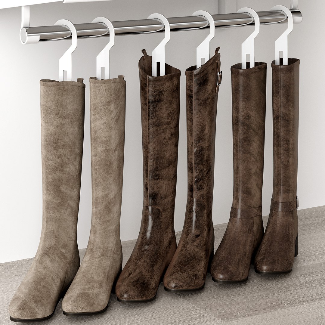 3D Shoe Rack Model - TurboSquid 1748423