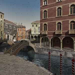 Venice Scene 04 model