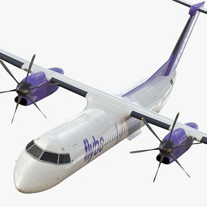 Bombardier Q400 NextGen 模型 Skymarks Bombardier Q400 NextGen Scale 1:100 Aircraft Desk