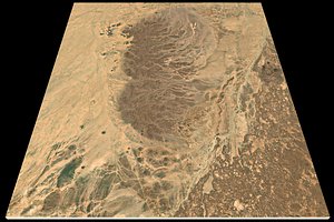 Mecca Red Sea n21 e41 topography Saudi Arabian model