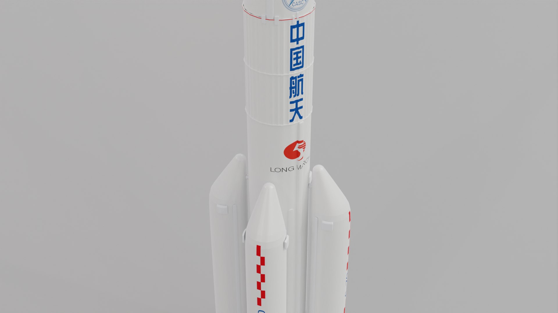 Long March 5 Changzheng 5 CZ-5 Launch Vehicle Rocket China 3D Model ...