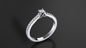 Engagement Diamond Ring #003