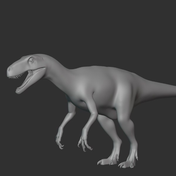 Nanotyrannus Basemesh Low Poly Modelo 3D - TurboSquid 1994693