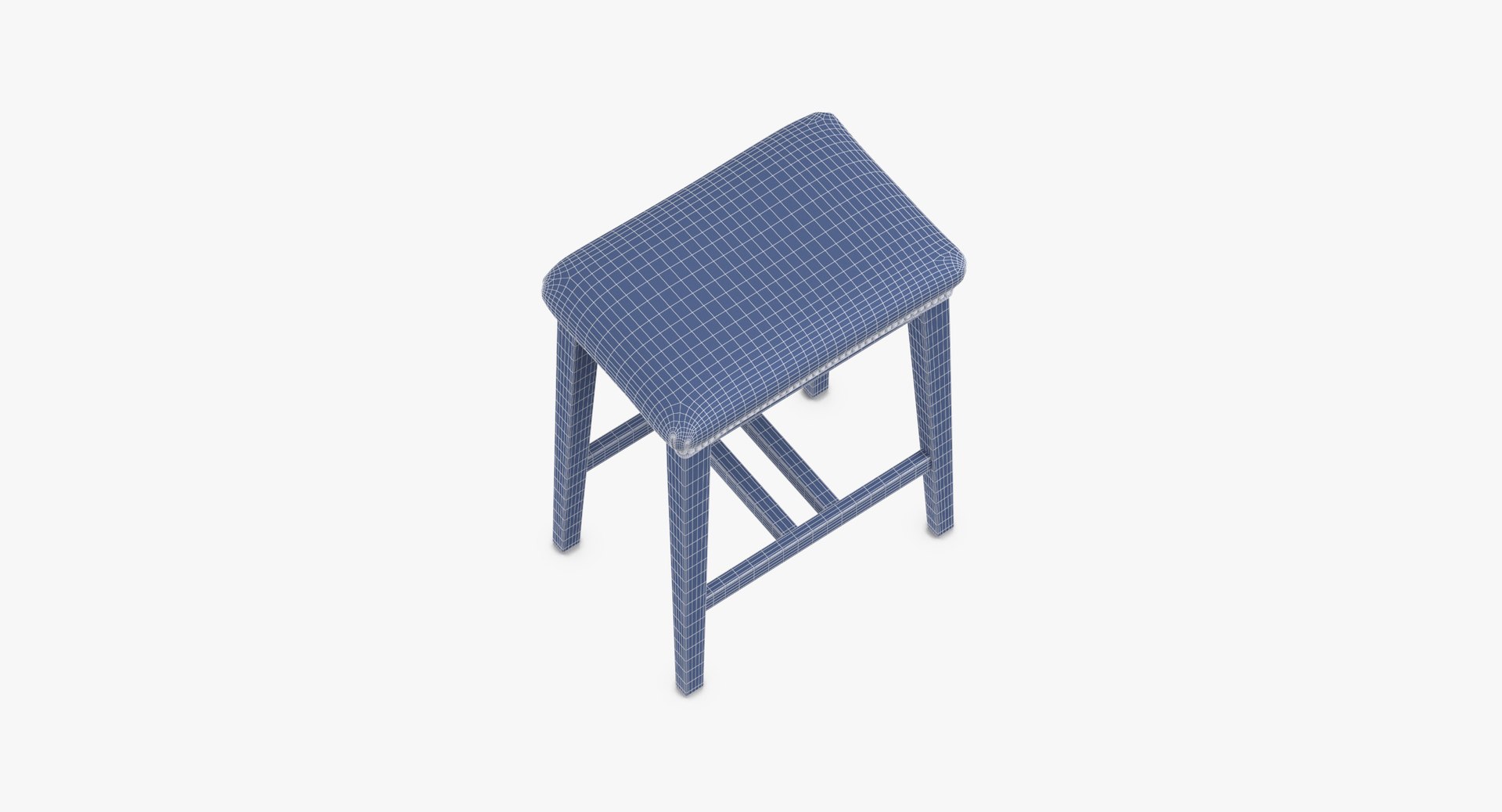 Traditional Stool 3D Model - TurboSquid 1239619