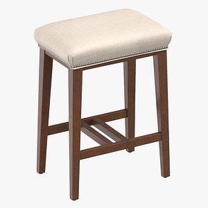 traditional stool 3D model