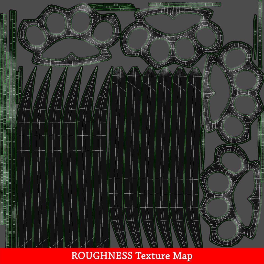 Brass Knuckles with Claws 3D TurboSquid 2109450