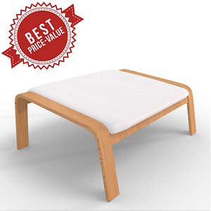 foot stool 3d max