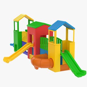 3D Playground Slide model