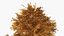 Realistic Lowpoly Autumn Tree Collection model