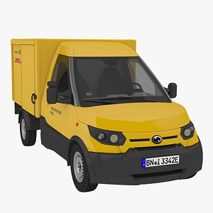 3D Streetscooter DHL short model