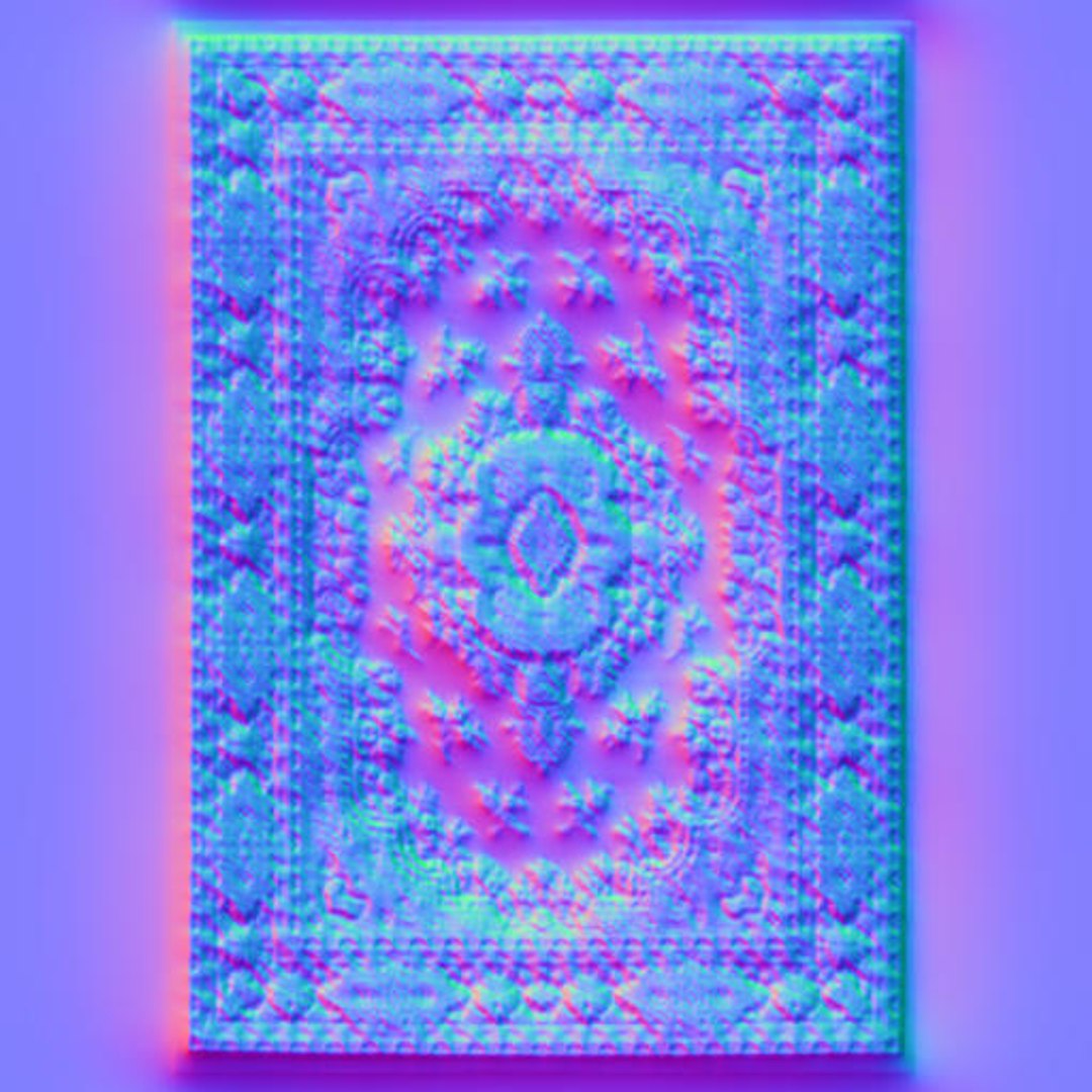 Floor Rug Model - TurboSquid 1164491