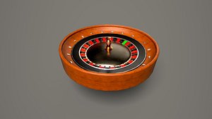 Vintage casino roulette 3D