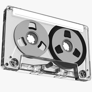 transparent cassette tape model