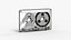transparent cassette tape model