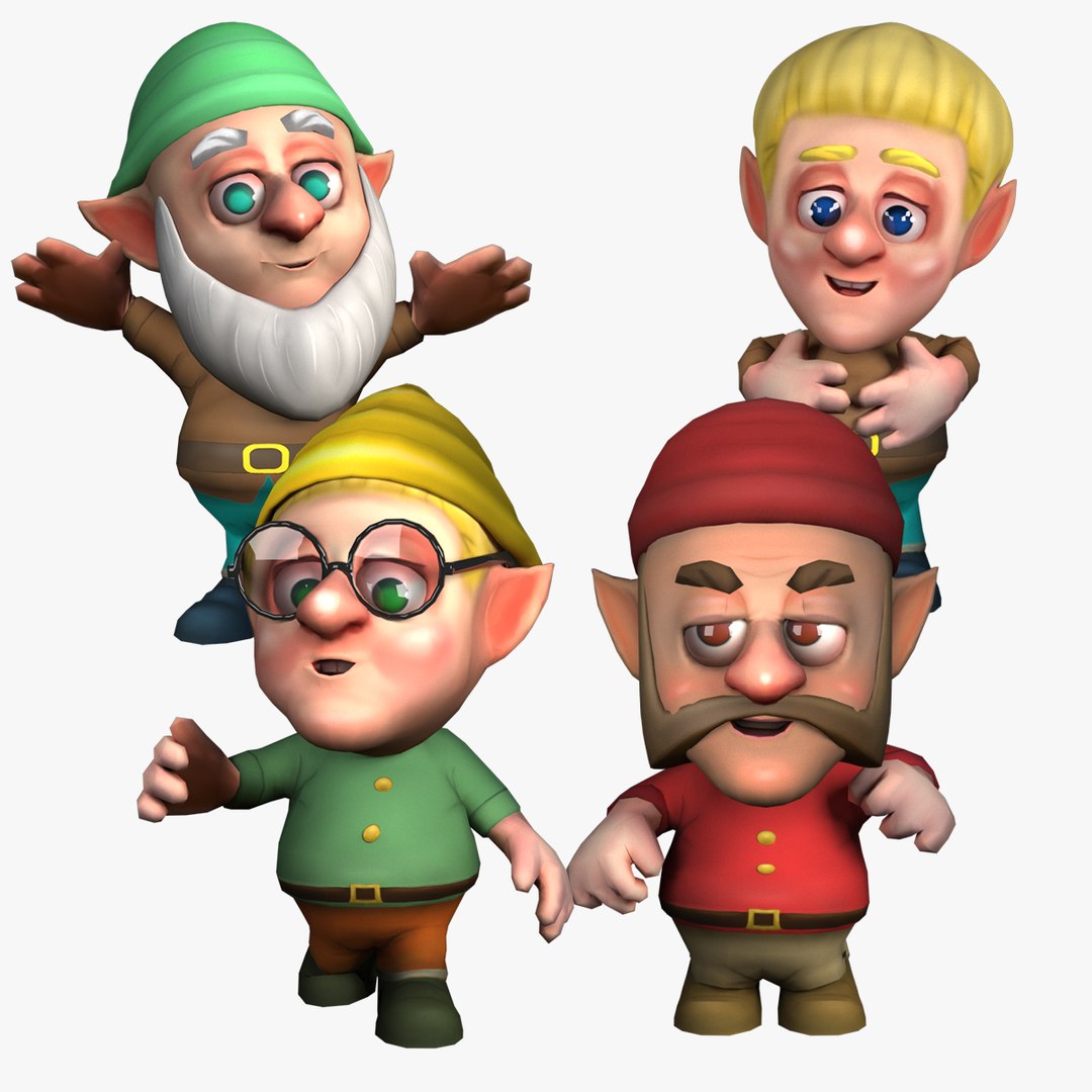 Dwarfs 3D model https://p.turbosquid.com/ts-thumb/7F/EgblIJ/LA/dwarfskapak/jpg/1662209187/1920x1080/fit_q87/688ecd9e2ae85cc27e99dab193dc79582be9e604/dwarfskapak.jpg