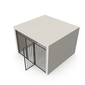 Iron Prison Cage 3D model