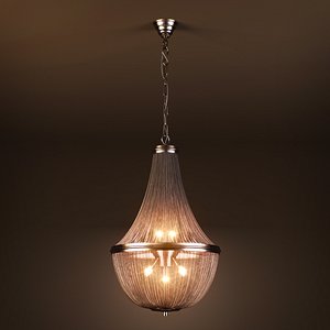 Restoration Hardware - 19Th C. French Empire Chainmail Chandelier