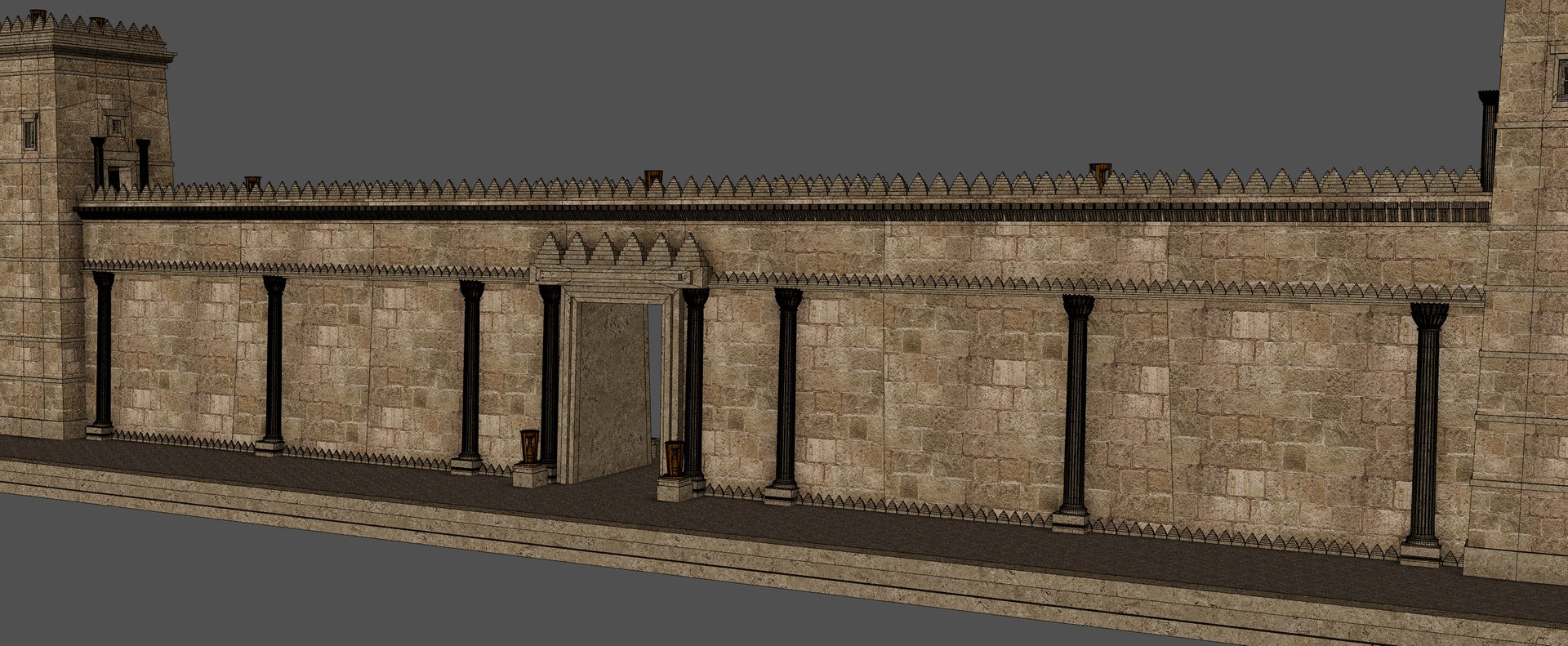 3D Ancient Wall Gate Towers https://p.turbosquid.com/ts-thumb/7F/Kp9Ns4/mG/wall12/jpg/1729094444/1920x1080/fit_q87/681608829d568377a92f3da800fb18564faa14a1/wall12.jpg