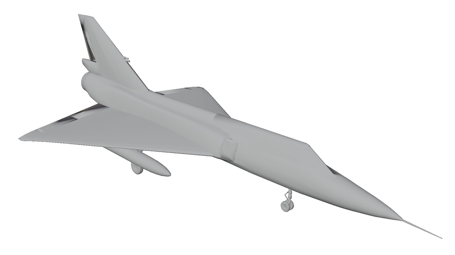 Convair F-106 Dart 3D - TurboSquid 2243381