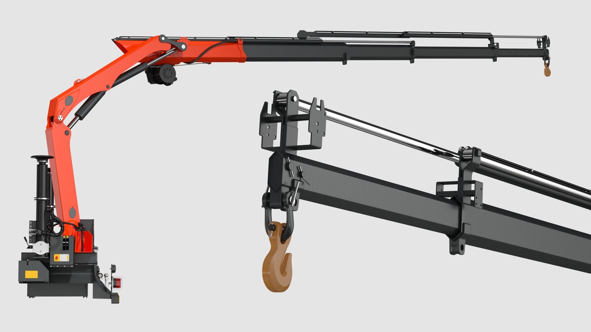 3D Telescopic Boom Crane Truck Model TurboSquid 1683606