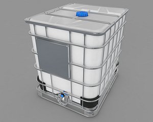 3D model water tank industrial