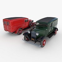 1932 Ford Model 18 panel van