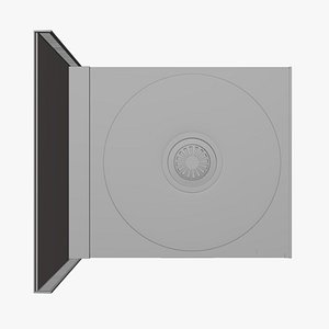 Basic CD Case - Geometry Only No Textures No Materials