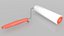 3D Paint Roller Lowpoly