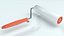 3D Paint Roller Lowpoly