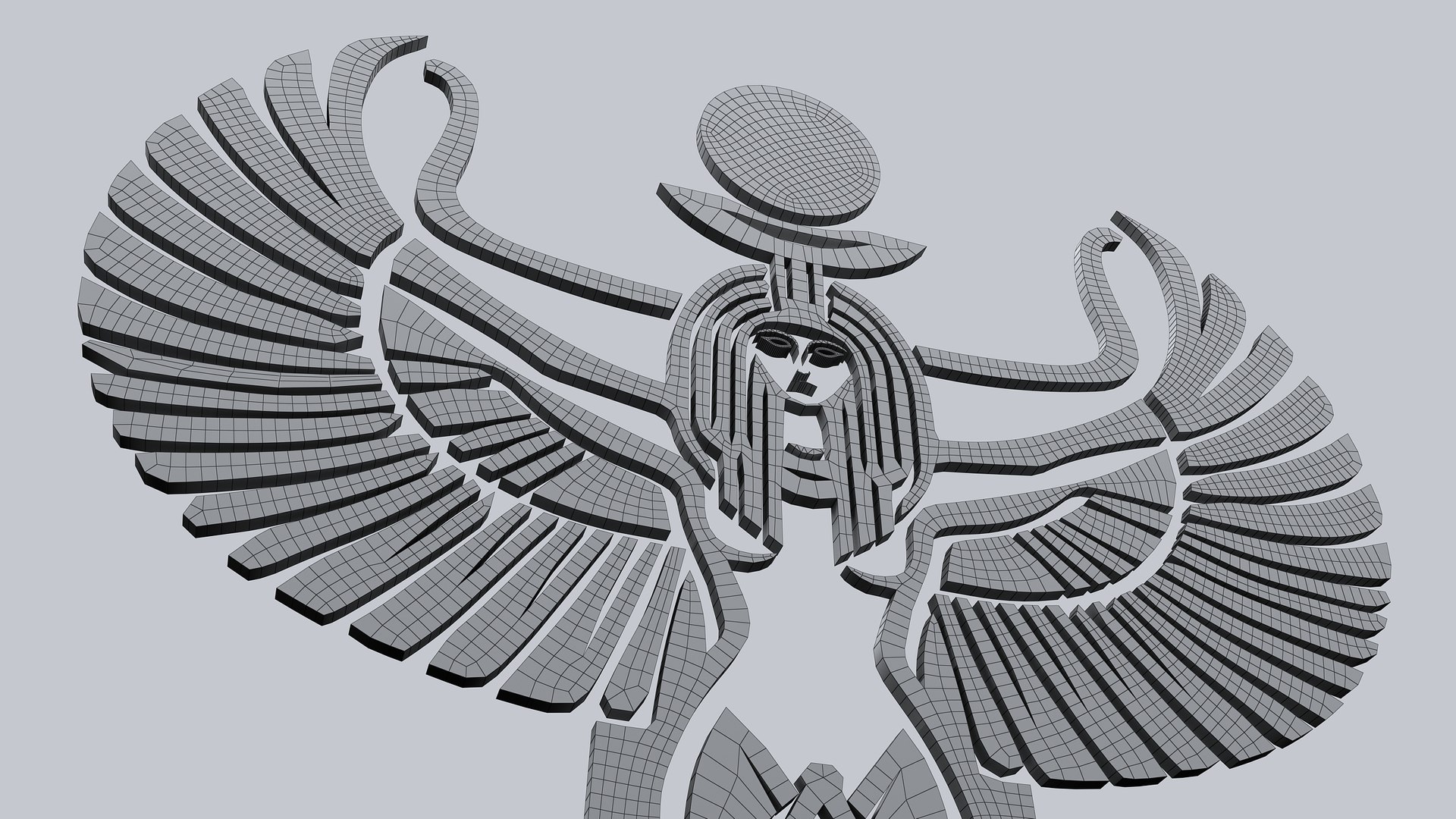 3D Egyptian Symbols - 060 - Topology https://p.turbosquid.com/ts-thumb/7F/kCnfoe/6p/egyptiansymbols060renderwire06/jpg/1764005731/1920x1080/fit_q87/5c8399485ef8d6f0ac927e2da640db4f5f7bce61/egyptiansymbols060renderwire06.jpg