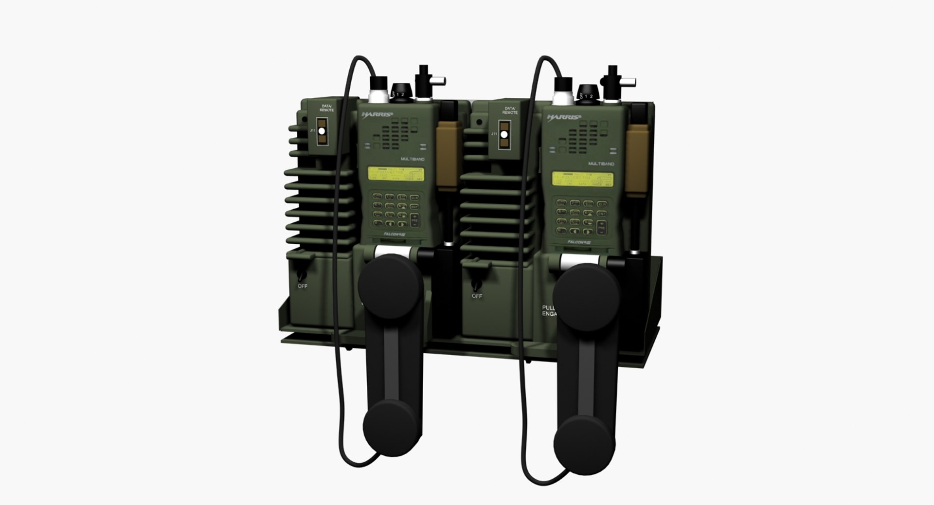 哈里斯-152猎鹰III电台3D模型- TurboSquid 994009