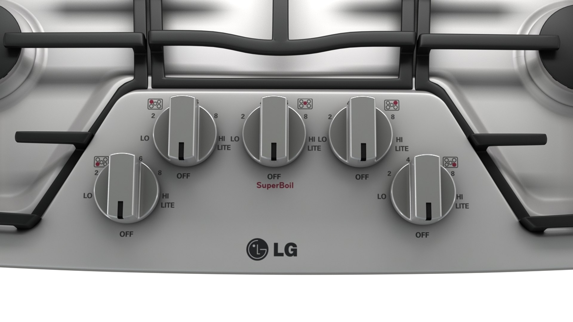 Lg Gas Cooktop Obj