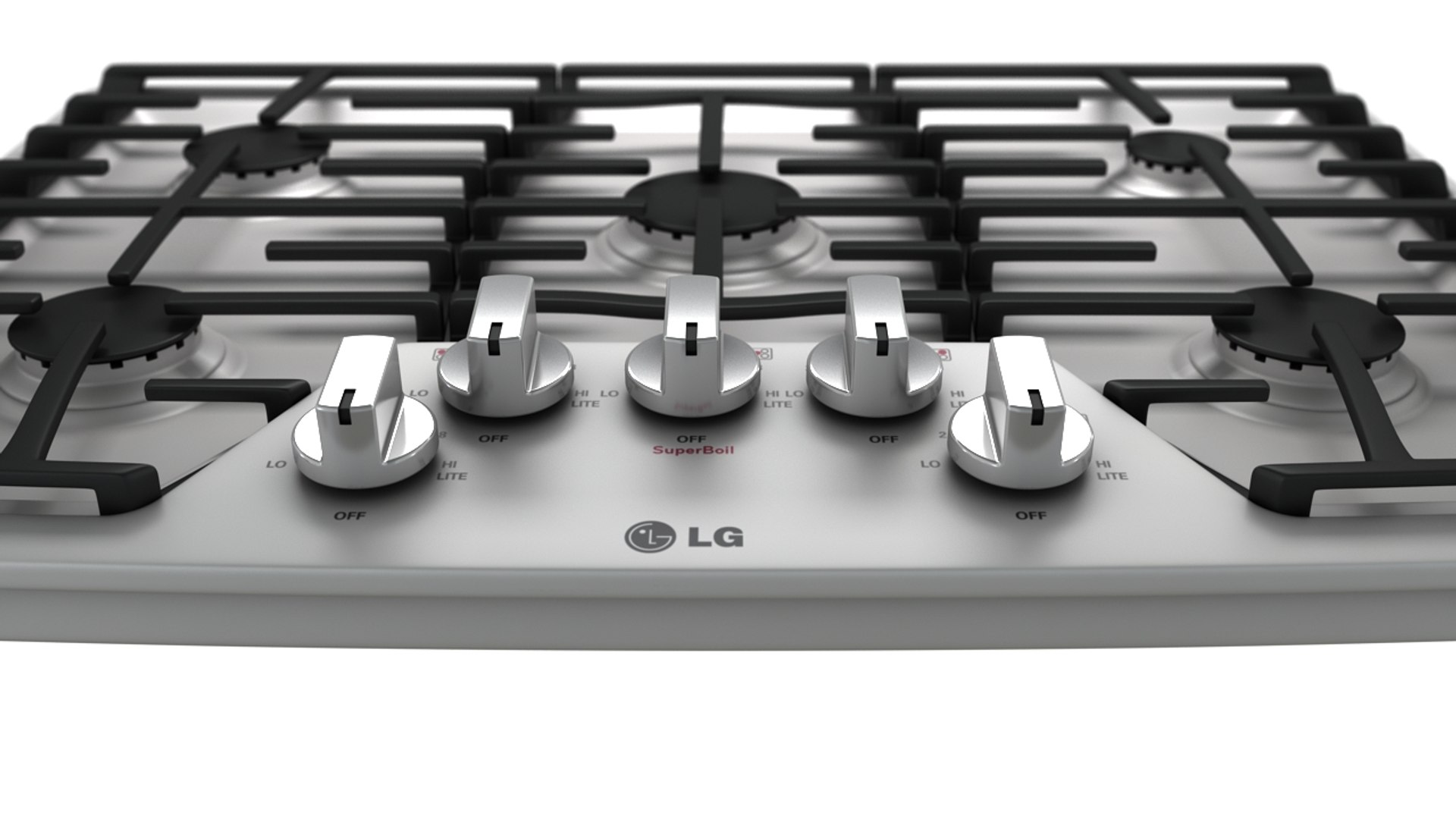 Lg Gas Cooktop Obj
