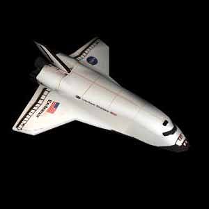 space shuttle 3d model