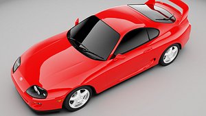 1997 A80 Toyota Supra 3D model