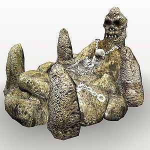 sacrificial alter 3d model