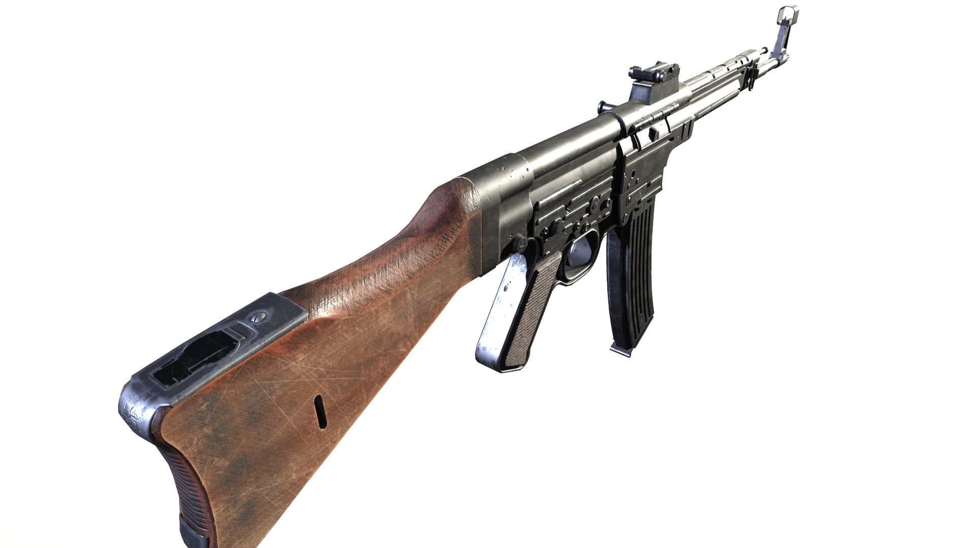 3d Model World War Rifle