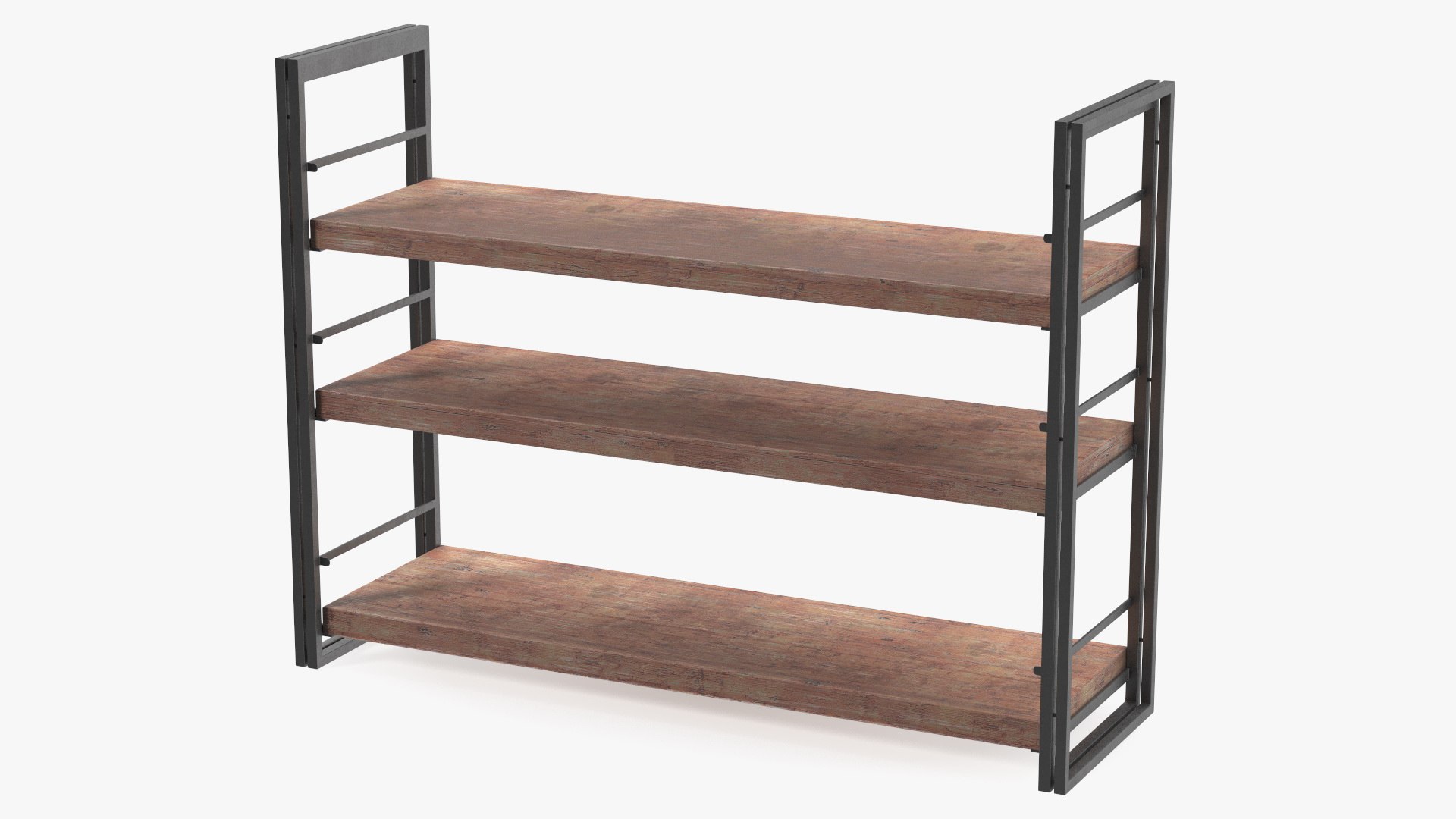 Storage Rack Industrial Style 3D model preview