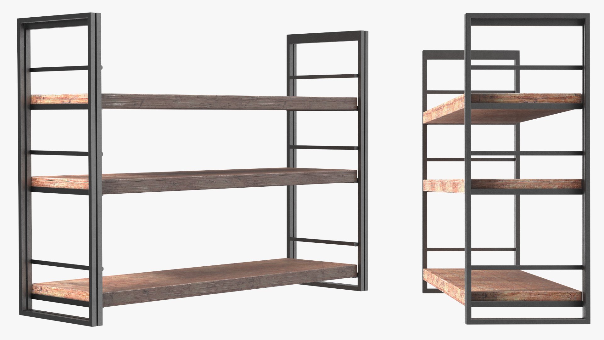 3D Storage Rack Industrial Style Model - TurboSquid 1997447