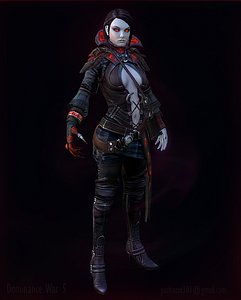 Low Poly Fantasy Female