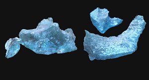 3D model ice iceland