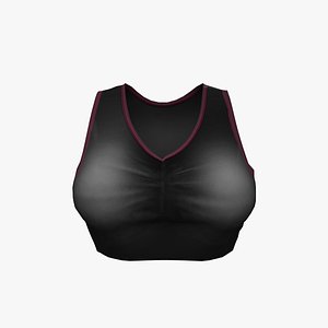3D model Ladies Tank Top
