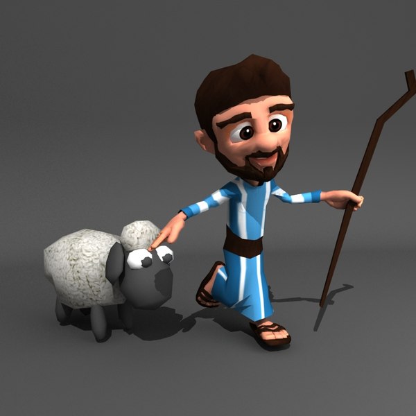 3dsmax animation shepherd