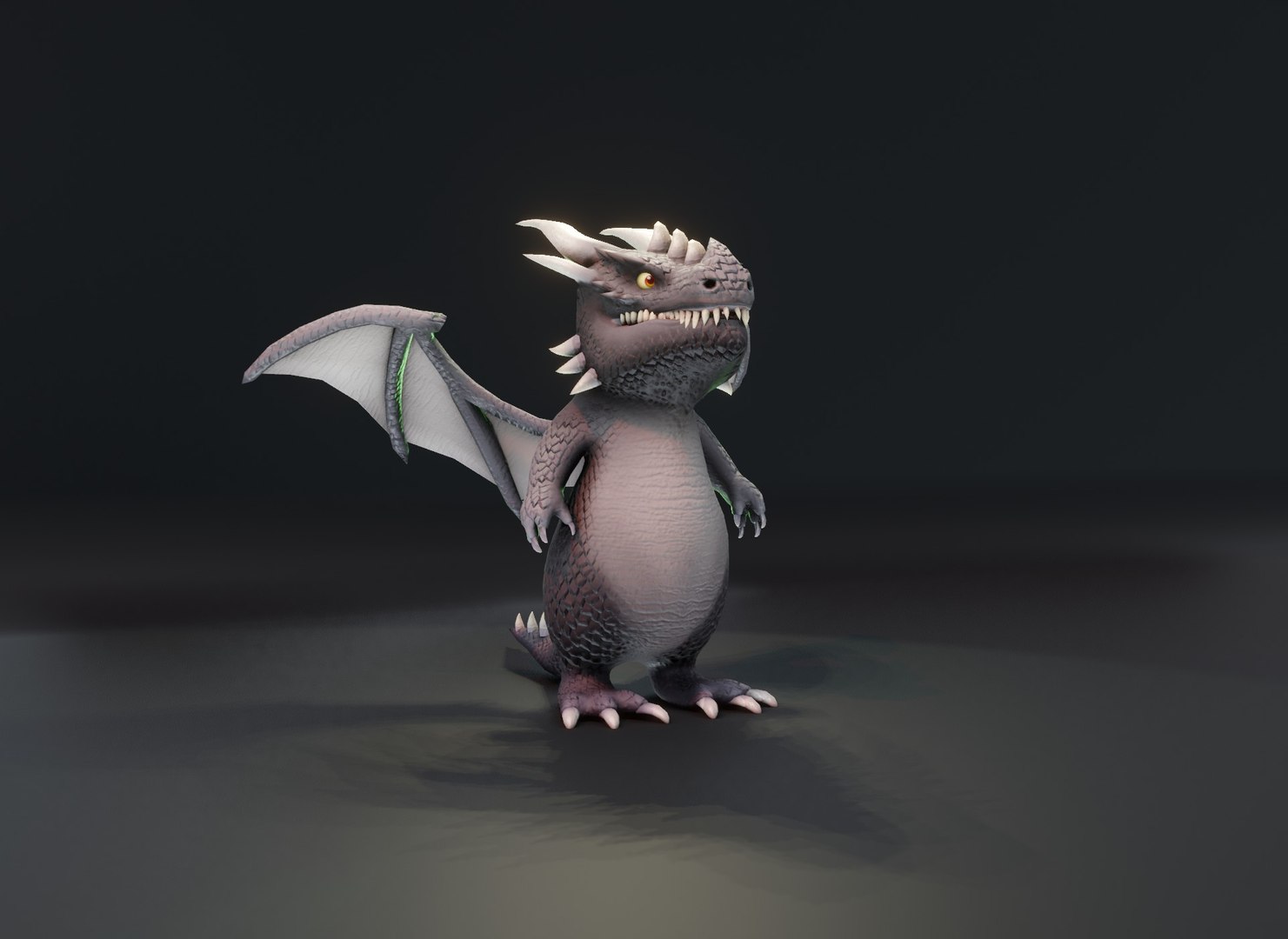 3D Cartoon Gray Dragon Rigged Low-poly 3D model https://p.turbosquid.com/ts-thumb/7G/DNnmAz/h5/5/jpg/1705062749/1920x1080/fit_q87/cfc899cc48b6a18b237a303dffae2c8393171e28/5.jpg