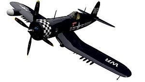 3D F4U-5 Corsair