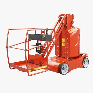 Used Electric Warehouse Boom Lift 3D model