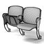 Stadium arena chair baseball sport plastic seat seating